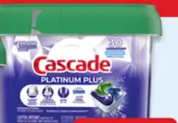 Walmart Cascade ActionPacs dishwasher detergent offer