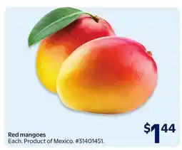 Walmart Red Mangoes offer
