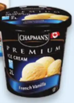 Walmart Chapman's Super Sandwich novelties premium frozen tubs offer