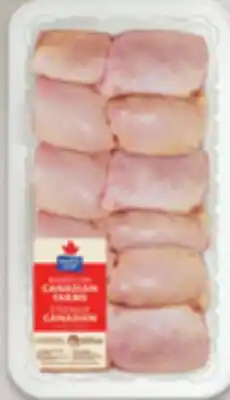 Walmart Maple Leaf fresh chicken thighs value pack offer