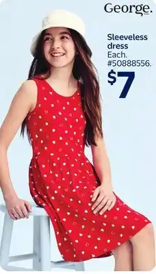 Walmart Sleeveless dress offer