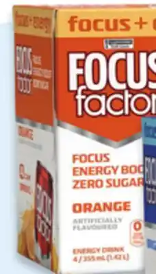 Walmart Focus Factor energy drink offer