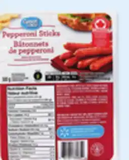 Walmart Great Value European-style or turkey pepperoni sticks offer