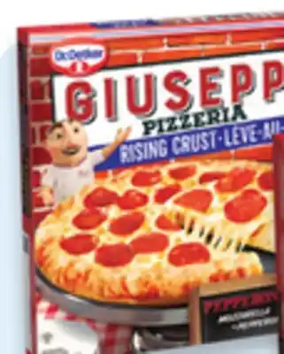 Walmart Dr. Oetker Giuseppe rising crust frozen pizza offer