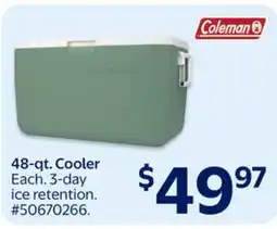 Walmart Coleman 48-qt. Cooler offer