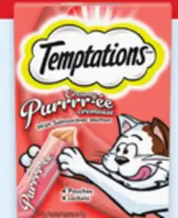 Walmart Temptations lickable singles offer