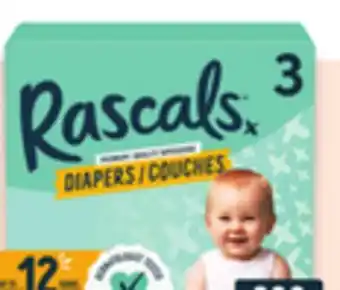 Walmart Rascals ultra value pack diapers offer