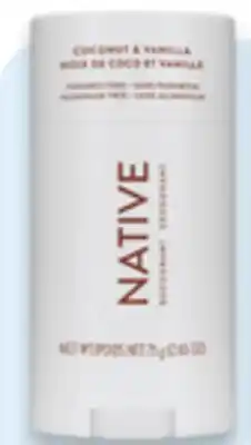 Walmart Native deodorant offer