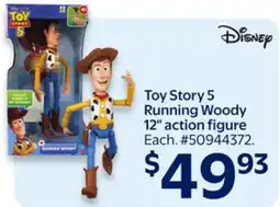 Walmart Toy Story 5 Running Woody 12 Action Figure offer