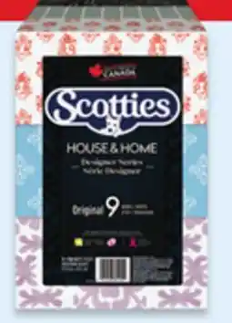 Walmart Scotties facial tissue 9-pack offer