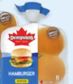 Walmart Dempster's hamburger buns offer