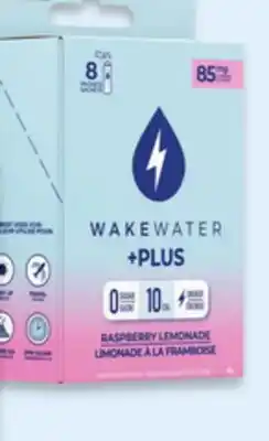 Walmart WakeWater +Plus energy drink mix offer