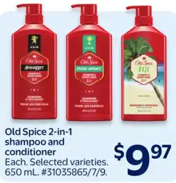Walmart Old Spice 2-in-1 shampoo and conditioner offer