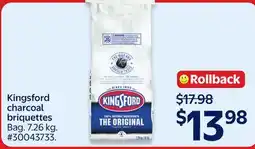 Walmart Kingsford charcoal briquettes offer