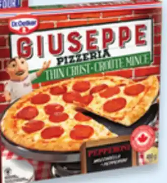 Walmart Dr. Oetker Giuseppe Pizzeria thin crust frozen pizza offer