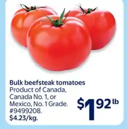 Walmart Bulk beefsteak tomatoes offer