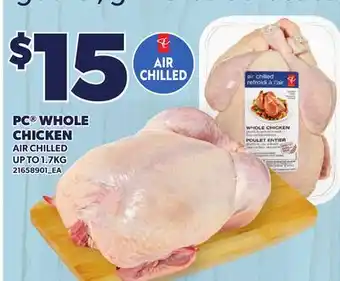 Loblaws PC WHOLE CHICKEN offer