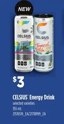 Loblaws CELSIUS ENERGY DRINK offer