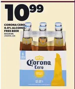 Loblaws CORONA CERO 0.0% ALCOHOL FREE BEER offer