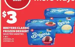 Loblaws BREYERS CLASSIC FROZEN DESSERT offer