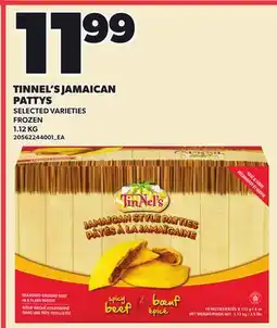 Loblaws TINNEL'S JAMAICAN PATTYS offer