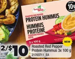 Loblaws ROASTED RED PEPPER PROTEIN HUMMUS offer