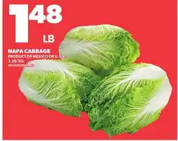 Loblaws NAPA CABBAGE offer
