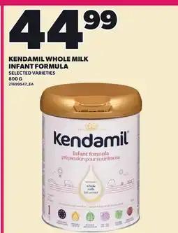 Loblaws KENDAMIL WHOLE MILK INFANT FORMULA offer