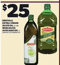 Loblaws BERTOLLI EXTRA VIRGIN OLIVE OIL, 2 L OR MUELOLIVA AVOCADO OIL, 1 L offer