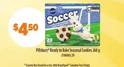 Loblaws PILLSBURY READY TO BAKE SEASONAL COOKIES offer
