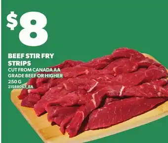 Loblaws BEEF STIR FRY STRIPS offer