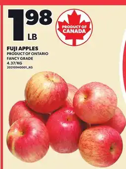Loblaws FUJI APPLES offer