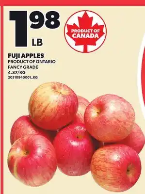 Loblaws FUJI APPLES offer