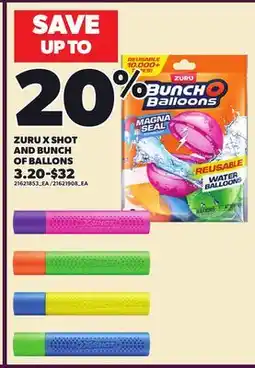 Loblaws ZURU X SHOT AND BUNCH OF BALLOONS offer