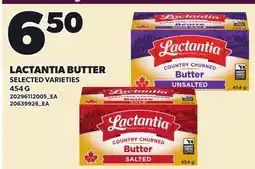 Loblaws LACTANTIA BUTTER offer