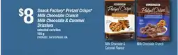 Loblaws SNACK FACTORY PRETZEL CRISPS MILK CHOCOLATE CRUNCH MILK CHOCOLATE & CARAMEL DRIZZLERS offer