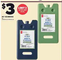Loblaws PC ICE BRICKS offer