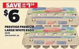 Loblaws PRESTIGE PREMIUM LARGE WHITE EGGS offer