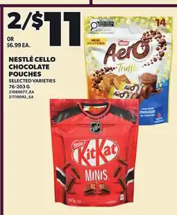 Loblaws NESTLÉ CELLO CHOCOLATE POUCHES offer