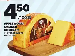 Loblaws APPLEWOOD SMOKED CHEDDAR offer