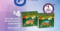 Loblaws NATURE VALLEY LUNCH BOX SOFT BAKED CHOCO CHIP OR CINNAMON BUN BARS offer