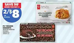 Loblaws PC FROZEN DESSERTS offer