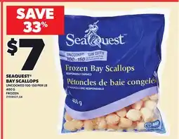 Loblaws SEAQUEST BAY SCALLOPS offer