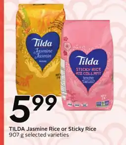 Sobeys Jasmine Rice or Sticky Rice offer