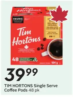 Sobeys Single Serve Coffee Pods offer