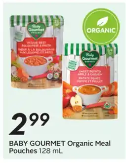 Sobeys BABY GOURMET Organic Meal Pouches offer