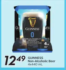 Sobeys GUINNESS Non-Alcoholic Beer offer