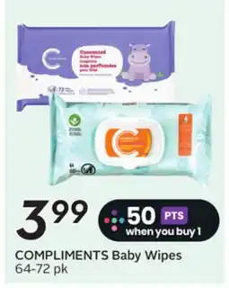 Sobeys COMPLIMENTS Baby Wipes offer