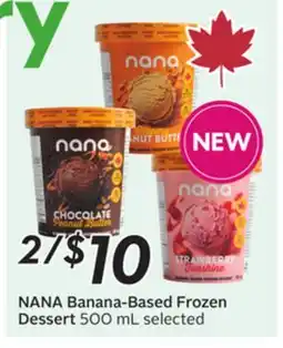 Sobeys Banana-Based Frozen Dessert offer