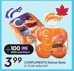 Sobeys COMPLIMENTS Deluxe Buns offer